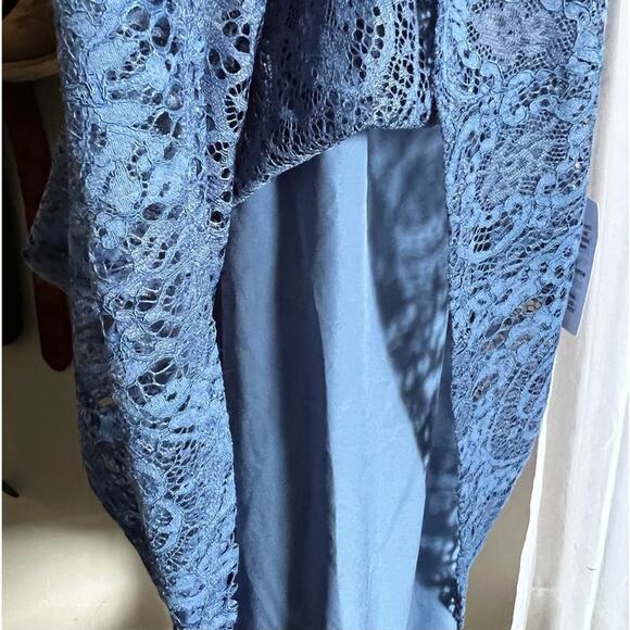 ASOS design | premium lace overlay midi dress - Picture 3 of 5